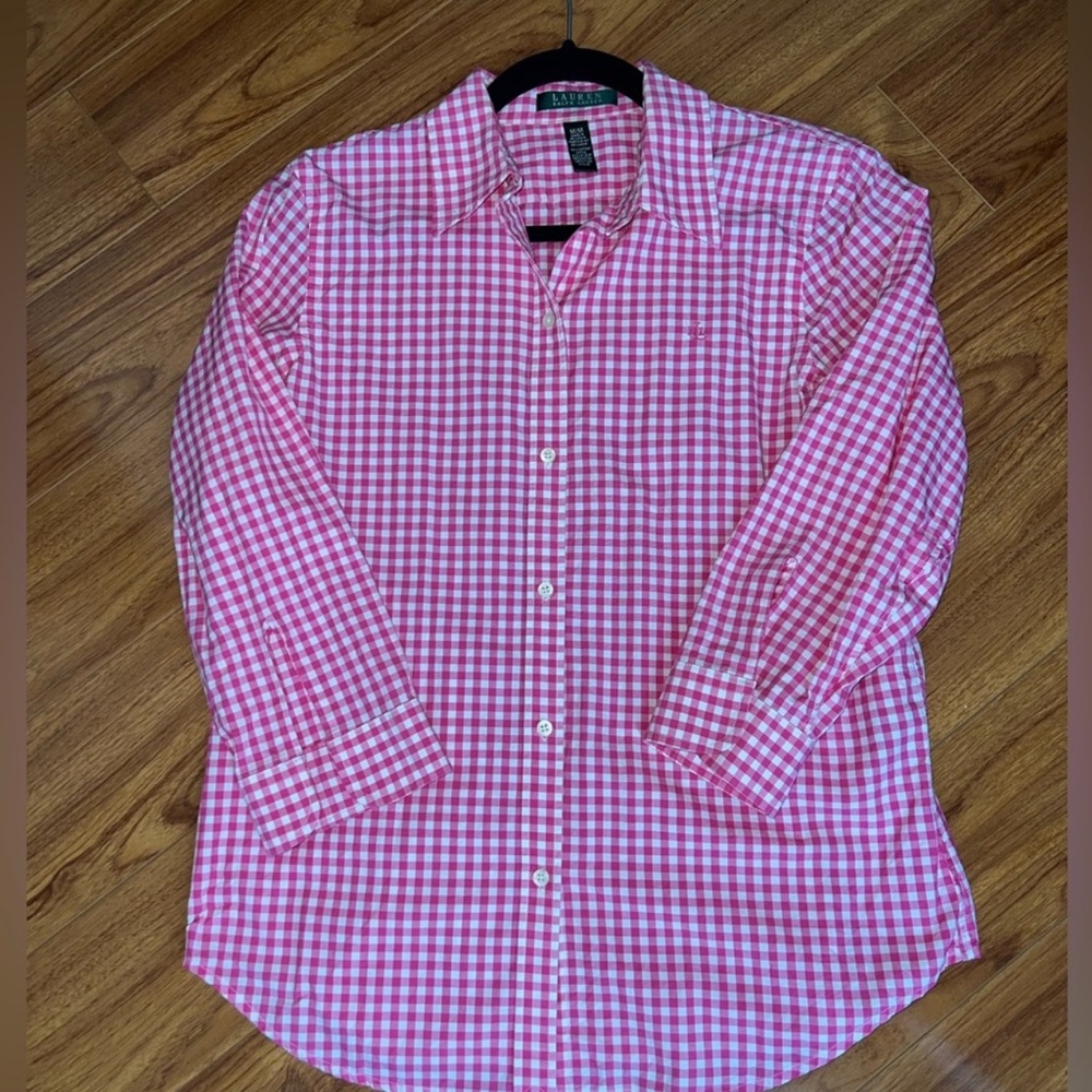 Ralph Lauren NEW Pink Gingham